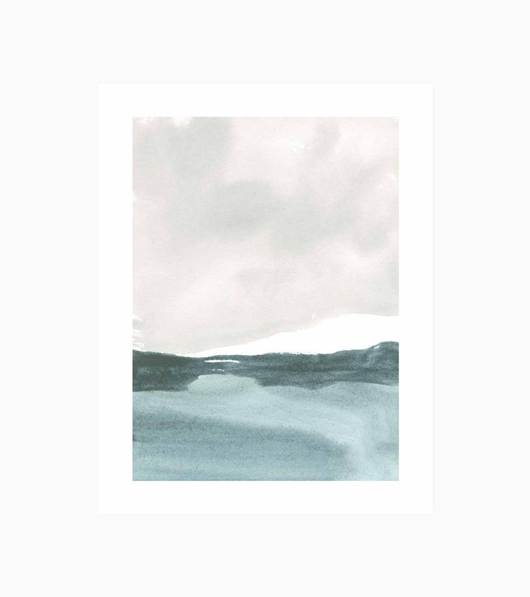 Tranquil Silver Sea I