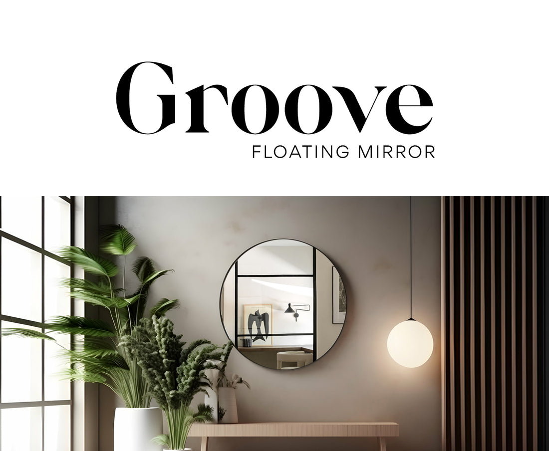 Groove Floating Mirrors