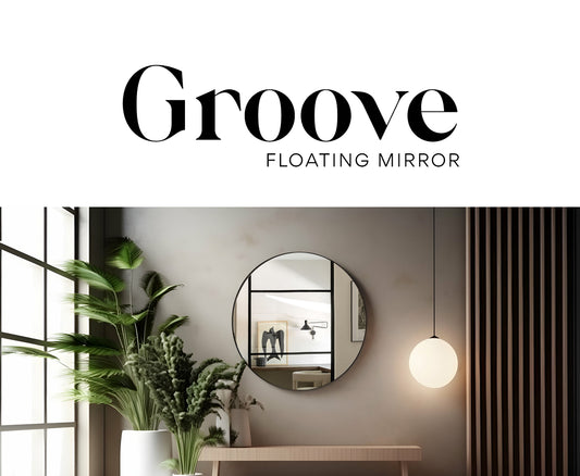 Groove Floating Mirrors