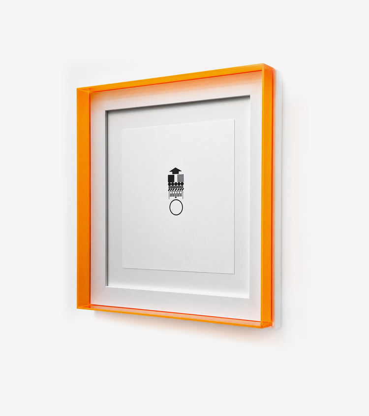 Plexi White and Orange 1743/1004