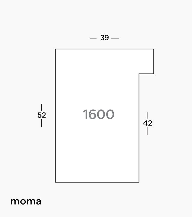 Moma Light Grey 1600/264