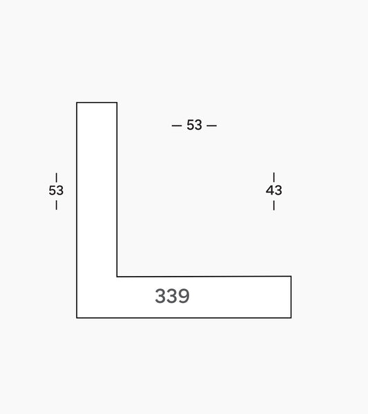 Soft Jazz White Tray Frame 339/752